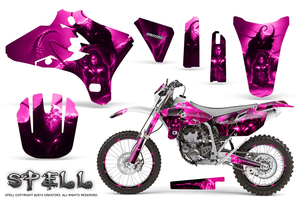 Yamaha YZ250 YZ450 03-05 WR250 WR450 05-06 Spell Pink NP Rims